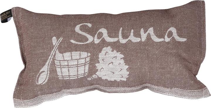 Actual product image Jokipiin Pellava Sauna Cushion Brown/White