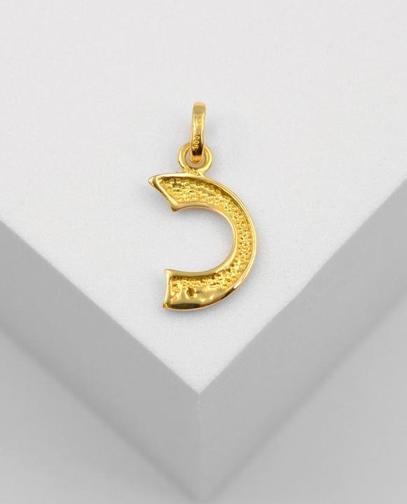 Produktbild Muau Buchstabe (750, Weissgold, 18 K Gelbgold)