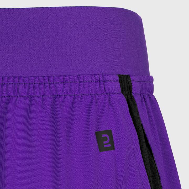 Actual product image Kipsta Women's/men's football goalkeeper shorts - F900 purple (L)