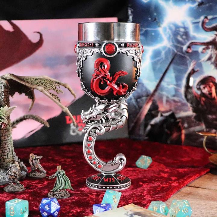 Produktbild Nemesis Now Dungeons & Dragons Trinkgefäss: Weinkelch (20 cl, 1 Gläser)