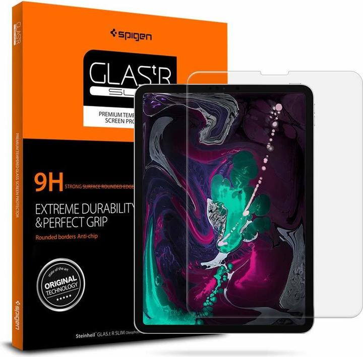 Actual product image Spigen tempered glass Glas.TR Slim for iPad Air 4 2020 / 5 2022 (1 Piece, iPad Air 2022 (5th Gen))
