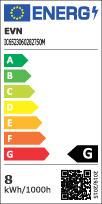 Label énergétique EVN IC6523060282750M Bande de LED - IP65 - (Blanc, 5000 cm, Intérieur)