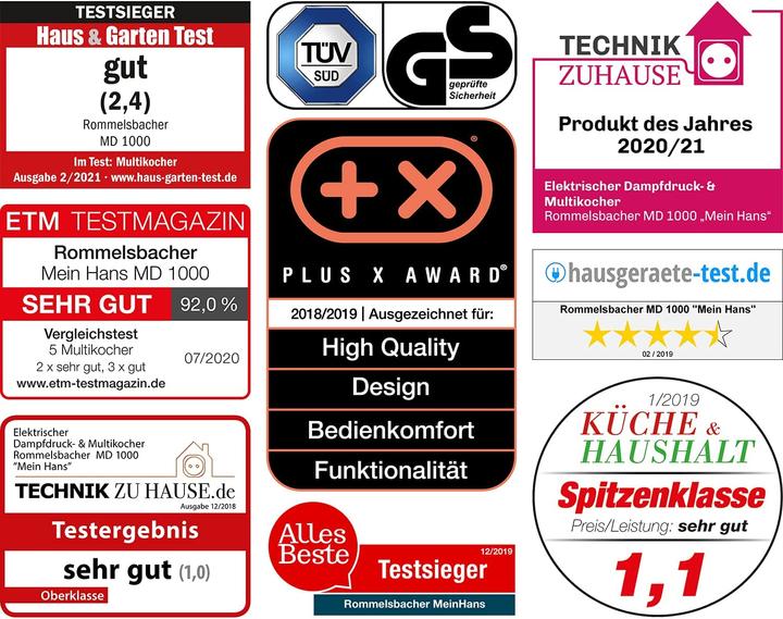 Immagine prodotto Rommelsbacher MD 1000 (Spina UE)