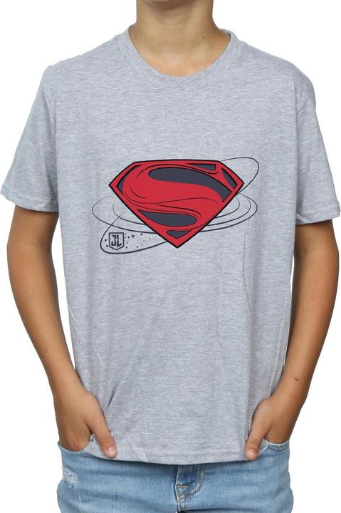 Image du produit - T-shirt JUSTICE LEAGUE MOVIE SUPERMAN LOGO - Garçon (140, 146)