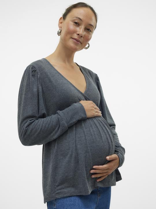 Image du produit Mamalicious Coupe normale Top col V Blouse (L)