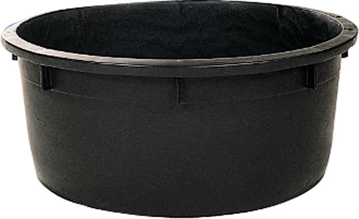 S+W Spezialkübel rund, schwarz 230 L (230 l)