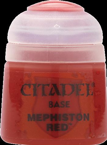 Produktbild Games Workshop Base - mephiston red (Kunststoff)