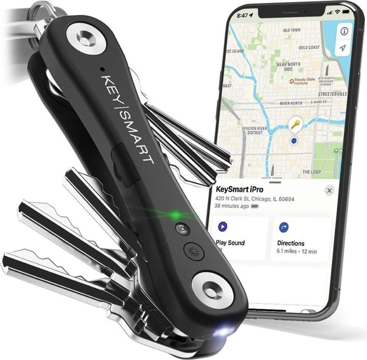 Actual product image Key Smart iPro key holder with Apple Find My