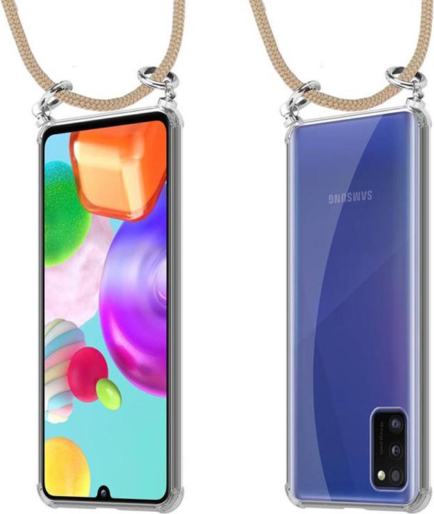 Produktbild Cadorabo TPU Handy Kette SILBER Cover