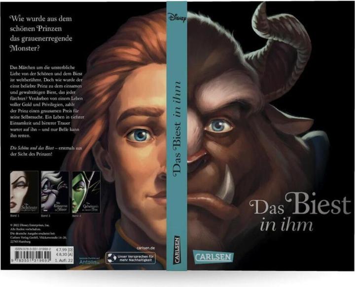 Produktbild Disney – Villains 2: Das Biest in ihm (Ellen Kurtz, Walt Disney, Serena Valentino, Deutsch)