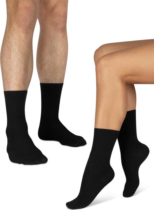 Immagine prodotto Normani 20 Paar Socken Unisex Business Socks Baumwollsocken Berufssocken - 9685 (confezione da 20, 43 - 46)