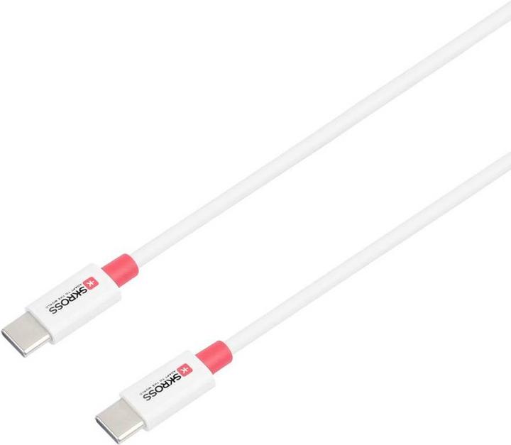 Actual product image Skross USB Cable USB-C to USB-C Cables 2.0 Multipack, 0.15m / 1.2m / 2.0m wt (0.15 m, USB 2.0)