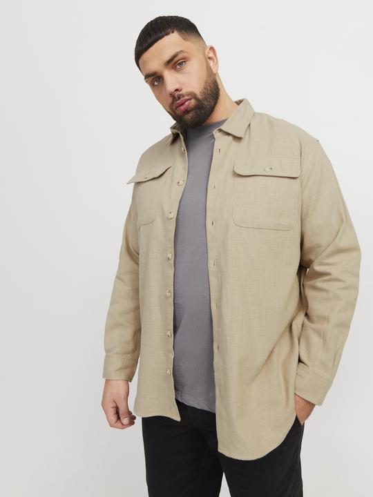 Image du produit Jack & Jones Plus Size Comfort Fit Overshirt Overshirt (3XL)