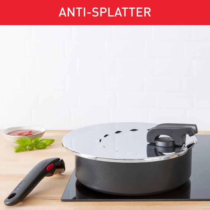 Actual product image Tefal Ingenio G6 Multi Lid 20 to 28cm stainless steel (30.80 cm, Plastic, Metal)