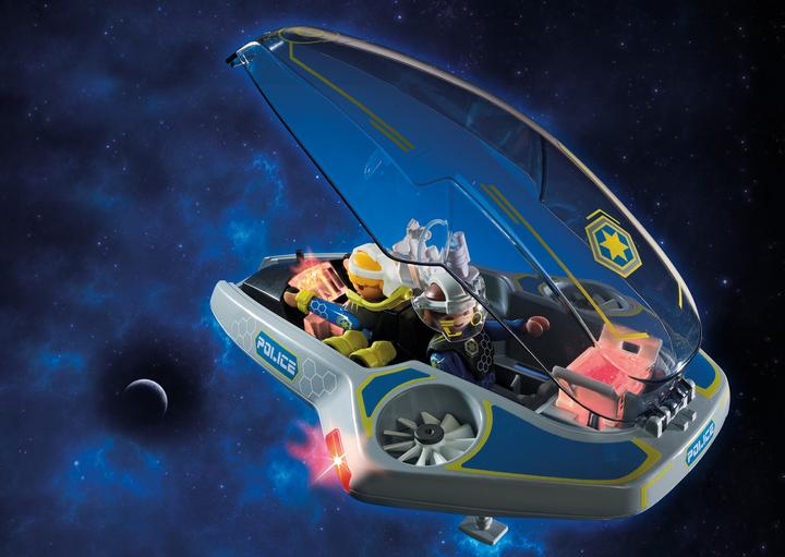 Actual product image Playmobil Galaxy Police Glider (70019, Playmobil Space)