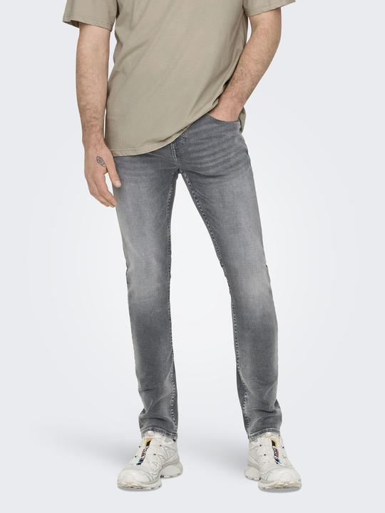 Produktbild Only & Sons Slim Fit Niedrige Taille Jeans Slim Fit Jeans (W30/L32)