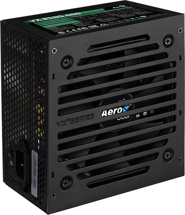 AeroCool VX PLUS 600 Power Supply 600 W 20+4 pin ATX ATX Black (600 W)