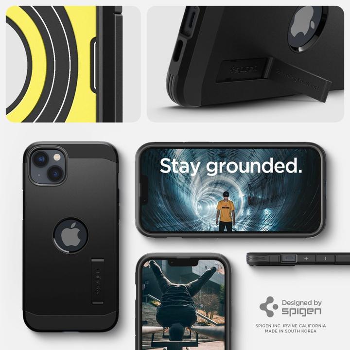 Produktbild Spigen Tough Armor Mag Magsafe iPhone 14 case - Black (Apple iPhone 14)