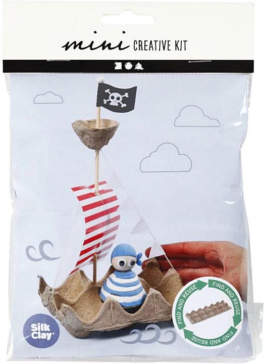 Image du produit Creativ Company Set de bricolage mini bateau pirate 7 pièces