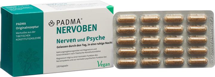 Produktbild Padma Nervoben (100 Stück, Kapseln, 82 g)