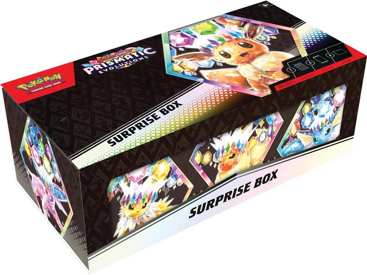 Produktbild Pokémon P-EN SV08.5 'Prismatic Evolutions' Surprise Box (Englisch, Booster Pack)