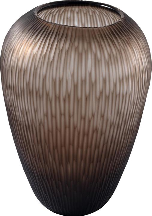 Produktbild Greengate Cut Vase large brown 23,5x34cm (1 x)