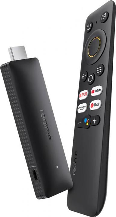 Produktbild realme Smart TV Stick with Remote and Android TV, integrated Chromecast, Black R