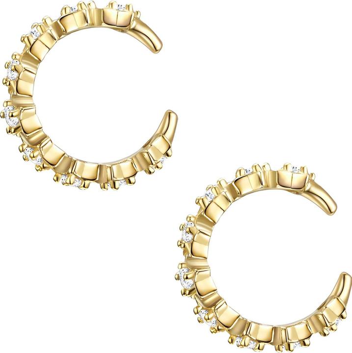 Image du produit Glanzstücke München Femme étoiles argent zirconium or jaune - 24529 (Argent Sterling)