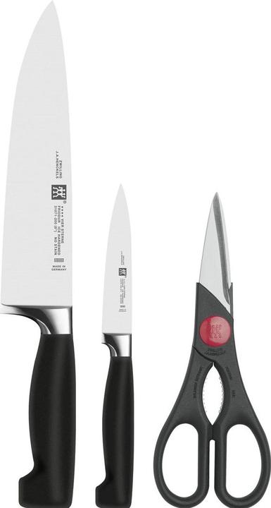 Produktbild Zwilling Vier Sterne Messerset 3-teilig (10 cm)