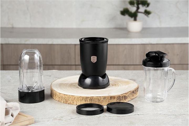 Actual product image BerlingerHaus Multifunction blender with touch control, ice crusher, black rose gold, 400 W (400 W)