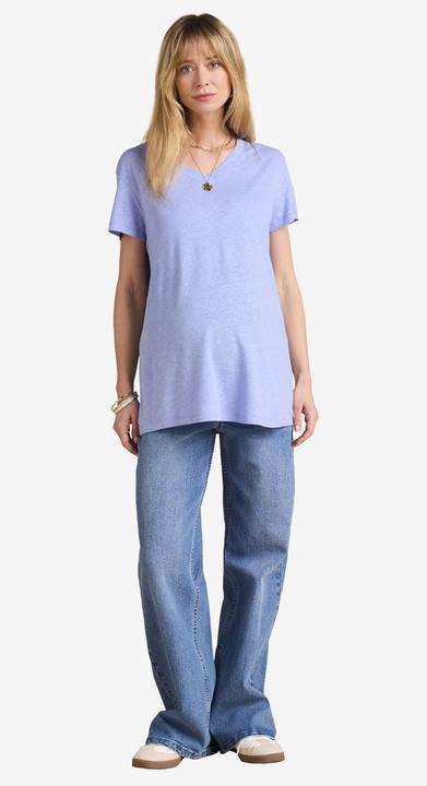 Actual product image Envie de Fraise Umstands-T-Shirt mit Leinen (W36/L38)