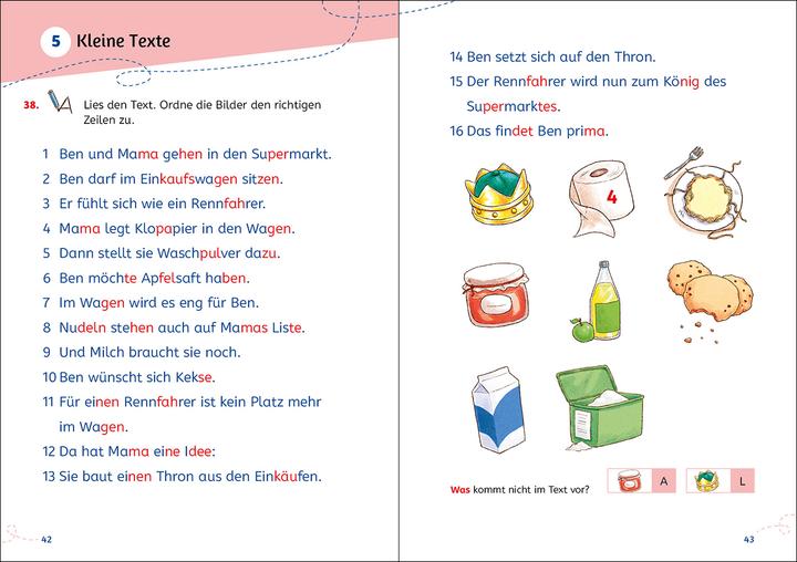 Produktbild Leselöwen Lernhilfen - Lesen lernen - 1. Klasse (Deutsch, Christiane Wittenburg, Dominik Rupp, Loewe Erstes Selberlesen, Loewe Erstlesebücher, 2023)