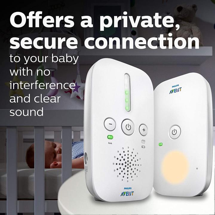 Productafbeelding Philips Avent Smart Eco Dect SCD501 (Babyfoon Audio, 300 m)