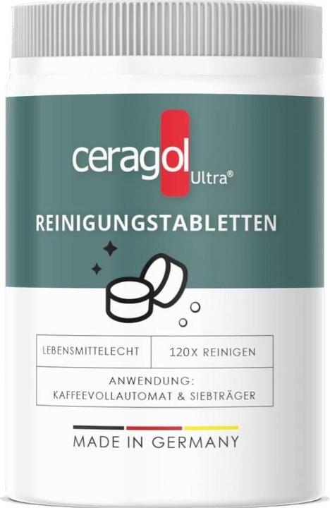 Actual product image Ceragol ultra Premium Reinigungstabletten Dose (588 ml)