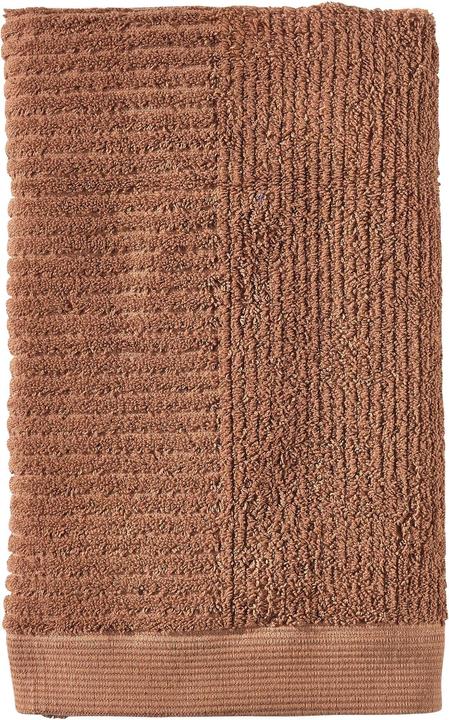 Zone Denmark Asciugamano classico 50 x 100 cm, terracotta (50 x 100 cm)