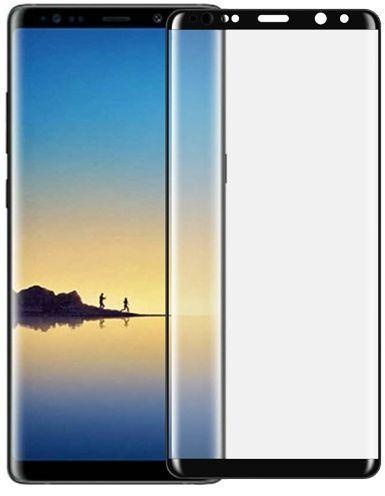 Devia 3D Curved Tempered Glass Seamless Full Screen Protector Samsung Galaxy note8 black (1 Stück, Samsung Galaxy Note 8)