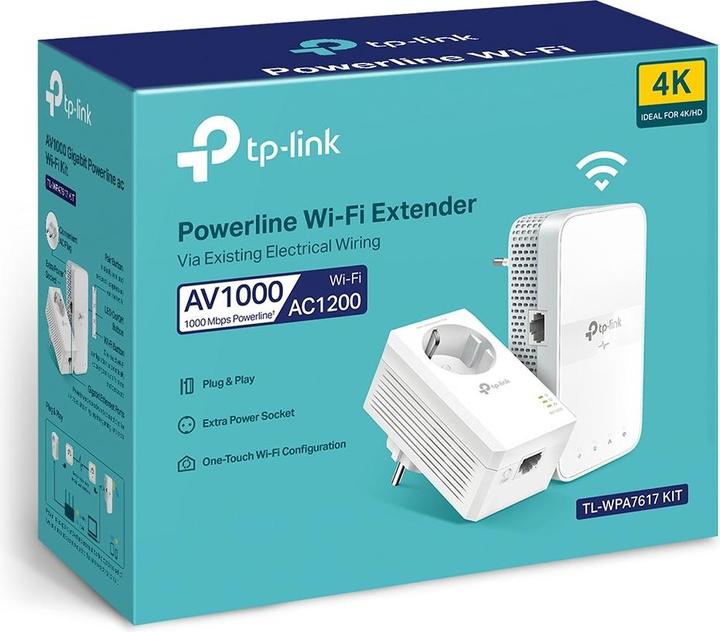 Produktbild TP-Link TL-WPA7617 KIT (CH) (1200 Mbit/s)