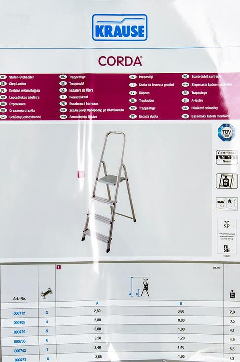 Immagine prodotto Krause Corda (Scala doppia, 150 cm)