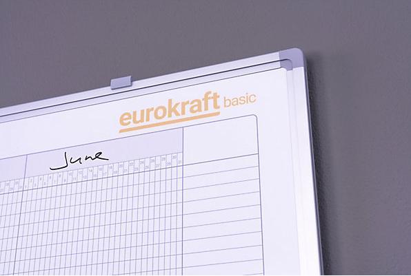 Produktbild eurokraft basic Jahresplaner, neutral (1200 x 900 mm)