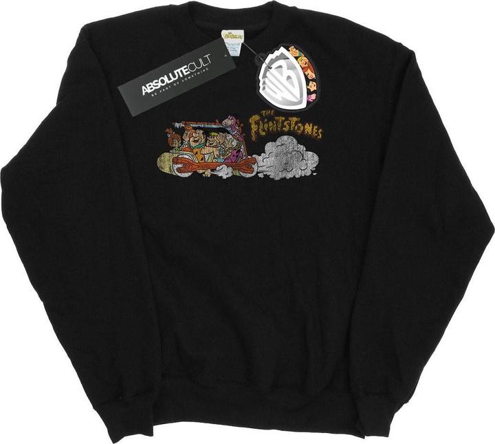 Produktbild The Flintstones Family Car Distressed Sweatshirt (XXL)