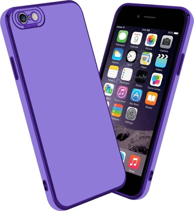 Glossy purple - rose gold