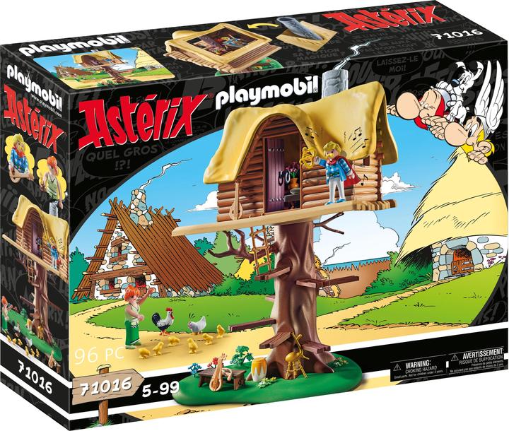 Actual product image Playmobil Asterix: Troubadix with tree house (71016, Playmobil Asterix)