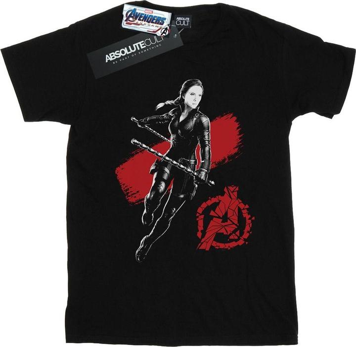 Immagine prodotto Avengers Endgame Mono Black Widow Maglietta Uomo (L)
