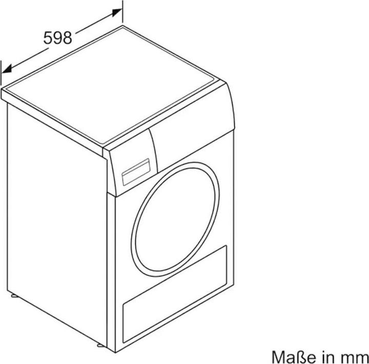 Produktbild Bosch Hausgeräte Waschturm WUU28T48 & WQG233D40 (8 kg, Rechts)