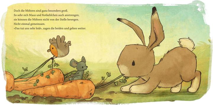 Immagine prodotto Hase, Igel und 1, 2, 3 Möhren (Pappbilderbuch) (Tedesco, Michael Engler, 2021)