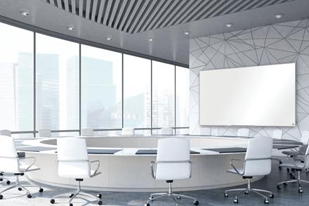 Produktbild Nobo Magnethaftendes Whiteboard Impression Pro 90 cm x 120 cm (120 x 90 cm)