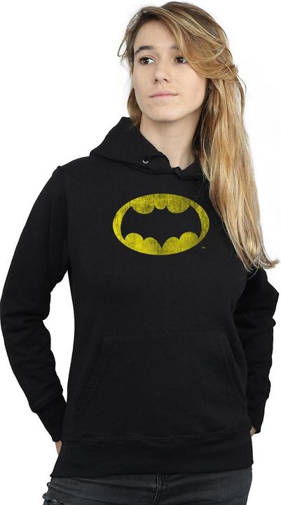 Immagine prodotto Felpa con cappuccio da donna/ragazzo Batman Serie TV con logo distinto (XXL)