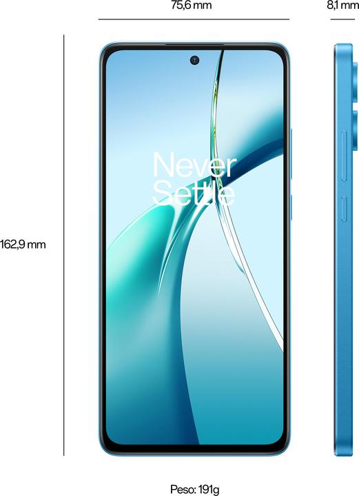 OnePlus Nord CE4 Lite (256 GB, Mega Blue, 6.67", Hybrid Dual SIM, 50 Mpx, 5G)