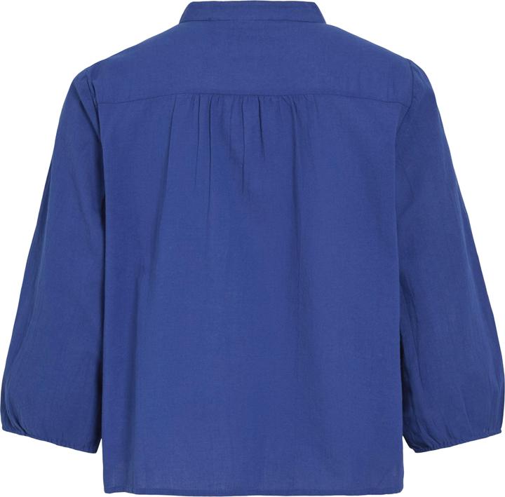 Image du produit Vila VIPETRA Split Neck Oberteil mit 3/4-Ärmeln (42)