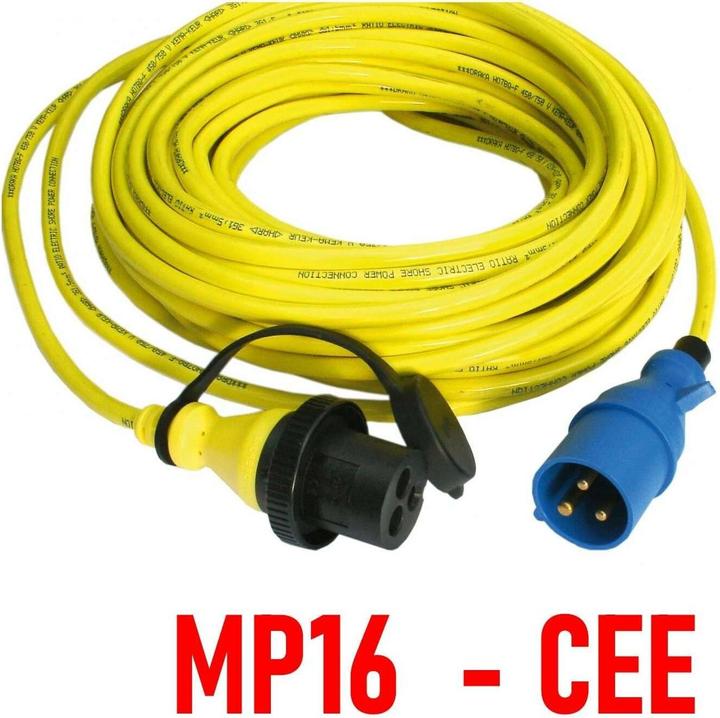 Image du produit Victron Energy Shore Power Cord 15m, 25A - (CEE-MP16)